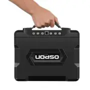 Fingerprint Safe Box Password Solid Steel Gun Key Valuables Jewelry Box Protable