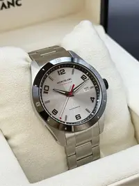 在飛比找Yahoo!奇摩拍賣優惠-萬寶龍 時光行者 41mm 自動上鍊機械錶 Montblan