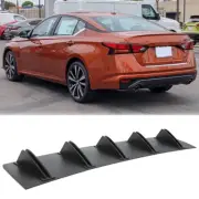 Rear Bumper Diffuser Shark 10 Fins Spoiler Lip Splitter Wing For Nissan Sentra