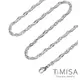 【TiMISA 純鈦飾品】曖昧 寬版 純鈦項鍊