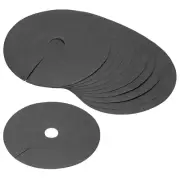 20 Pack Tree Mulch Ring 27cm Nonwoven Tree Protector Mat Plant Cover Black New