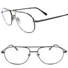 Classic Retro 80s Rectangle Spring Hinge Gunmetal 1.50 Reading Reader Glasses