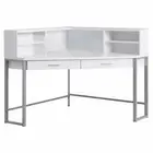 43 Brown And Black Cross Leg Console Table