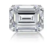 Emerald Cut 3 CT Natural Lab grown Diamond Certified for Making Jewellery & Ring