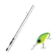 Youngkyu Industrial Blue Force Stargen Lure Fishing Rod S66ML + Damiki DC-400 Hard Bait Lure 70mm 206D MAT TIGER