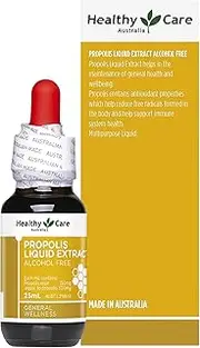Healthy Care Propolis Liquid Extract - Supports Immune Health and Reduces Oxidative Pressure - All Natural Ingredients - No Alcohol - 25 ml