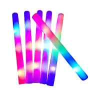 LED Foam Sticks - Glitter Light Sticks Supplies for Kids Light Sticks5371