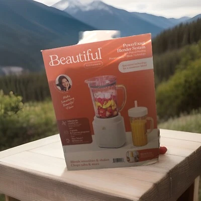 Beautiful PowerExact Blender System, White Icing by Drew Barrymore