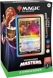 Magic The Gathering Commander Masters Commander Deck - Planeswalker Party MTG Trading Card Wizards of The Coast D20160000