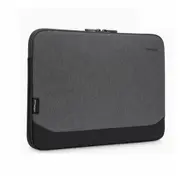 Targus 15.6' Cypress EcoSmart Sleeve for Laptop Notebook Tablet - Up to 15.6', Made with 5 Recycled Plastic Water Bottles - Grey