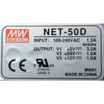 🌞全新/二手 現貨保固MW明緯 NET-50D 50W電源供應器 3組輸出 5V 3A /24V 1A /12V 1A