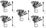 Generic 100pcs N Scale LED Street Lighting for Gardens 1:150, 65mm