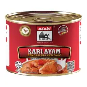 ADABI Chicken Curry with Potatoes 160g – Ready-to-Eat (RTE) No Cooking Needed
