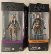 Star Wars Black Series Ahsoka Tano & Bo Katan Kryze 6" Figures Mandalorian