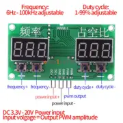 6Hz-100KHz PWM Pulse TM1637 Frequency Square Wave Signal Generator Duty Cycle