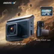 4K Front Dash Cam Mini Car DVR Video Recorder GPS WIFI 1080P HD Rear View Camera