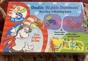 Dr. Seuss (Vintage 1997) Double Wubble Dominos Matching Rhyming Game NEW SEALED