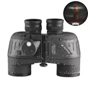 Binoculars 10x50 Telescope with Rangefinder BAK4 Prism HD Bird Watching