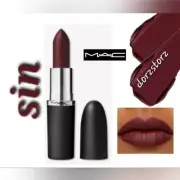 MAC Matte Lipstick *SIN* / 0.10 oz / New in box