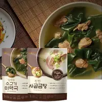 在飛比找momo購物網優惠-【韓味不二】OURHOME韓國即食經典湯品300gx2包組 