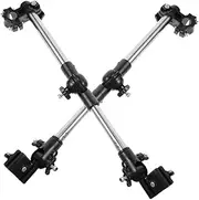 2Pcs Bicycle Umbrella Mount Holder Easy Install Umbrella Stand for Bike Electric Bicycle Stroller Firm Clip Support for Stable Riding for Outdoor Use