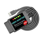 Smart Auto Switch OBD2 Adapter OBD2 to USB ELM327 OBD2 Scanner Code Reader Di...
