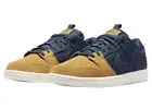 Nike SB Dunk Low Pro PRM Men’s Size 6 Midnight Navy Desert Ochre DX6775-400