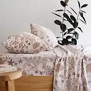 Alice Flannelette Sheet Set Double