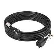 15 Feet 1875W Extension Cord 14 AWG Heavy Duty 15A Flat Plug