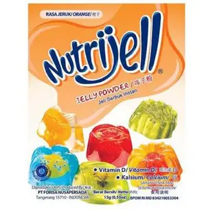 印尼 NUTRIJELL Jelly Powder 果凍粉 洋菜粉 15g