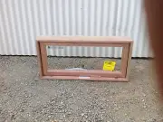 400h x 850w New Timber Meranti Awning Window Clear HVA49CT In Stock