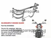Genuine Royal Enfield Meteor 350cc Airfly Engine Guard Stainless Steel