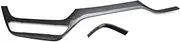 OFAFGNQB Compatible for Toyota C-HR CHR AX10 2016-2020 2021 Central Control Sticker Cover Frame Decoration Car Center Console Panel Trim(Carbon Fiber Black)