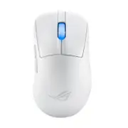 Asus Rog Keris Ii Ace Wireless Ergonomic Lightweight Gaming Mouse, White