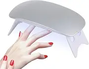 Nail UV Light - LED Light for Gel Polish | LED Nail Lamp with Automatic Sensor, USB Charging Professional Curing Lamp for Fingernail and Toenail Nail
