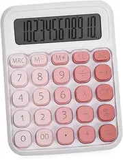 [NUOBESTY] Big Jumbo Calculator 12 Digits Large Display Mechanical Basic Student Desk Calculator Portable