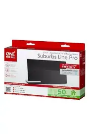 One For All 50-Mile All Suburbs Line Indoor Pro HDTV Antenna