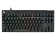 Logitech G Pro X TKL Rapid Wired Magnetic Switch Gaming Keyboard - Black