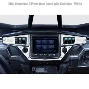 Polaris RZR Ride Command Dash Panel, Switch Combo - White