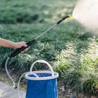 在飛比找蝦皮商城精選優惠-✨優選✨ 新款便攜式電動噴水槍全自動可伸縮充電式噴霧機澆花澆