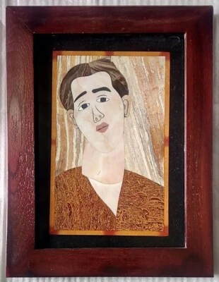 Modigliani "Portrait of Juan Gris" Stone Sculpture Picasso Salvador Dali