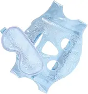 Generic Cold Face Eye Mask Ice Cooling Compress for Puffiness Dark Circles and Headaches Versatile Skin Care for Women and Men for Relaxation and
