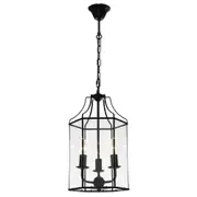 Arcadia 3 Light Pendant Black - ARCA3PBLK