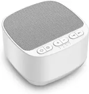 White Noise Machine with 40 Soothing Sounds, Sleep Timer & Memory Function