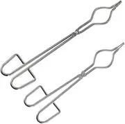 TOPPERFUN 2Pcs Crucible Tongs Beaker Clamps Laboratory Tools Essential for Chemists and Lab Professionals