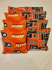 8 Cornhole Bag Set Corn Hole Philadelphia Flyers ORG