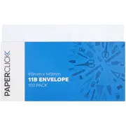 Paperclick Essentials Envelopes 11B 100 pack