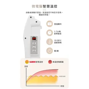 SAMPO聲寶 浴室/臥房兩用抑菌電暖器 HX-FK10R