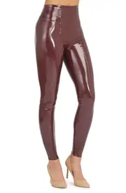 SPANX® Faux Patent Leather Leggings