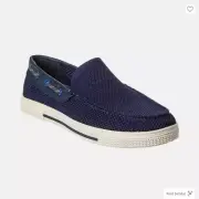 Kenneth Cole Reaction Trace SLIP ON MEN'S SHOES COLOR NAVY SIZE 9.5M NIB